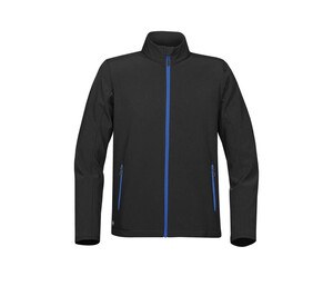 Stormtech SHKSB1 - Softshell men's jacket Black / Azure Blue