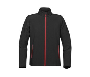 Stormtech SHKSB1 - Softshell men's jacket Black / Bright Red