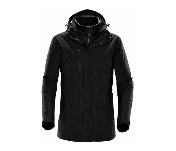 STORMTECH SHSSJ2 - Parka Impermeable 3 en 1 para Hombre con Capucha Ajustable