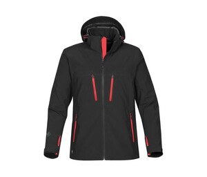 Stormtech SHXB3 - High technical man's jacket man Black / Bright Red
