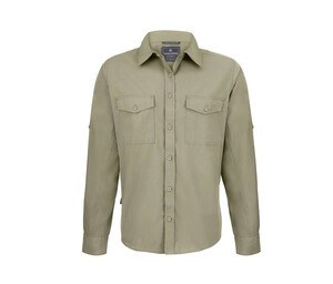 Craghoppers CES001 - Recycled polyester long sleeves shirt Pebble