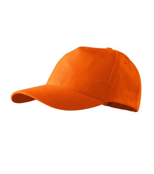 Malfini 307 - Gorra Unisex 5 Paneles de Algodón Premium