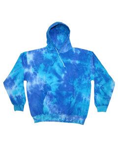 Tie-Dye CD877 - 8.5 oz. Tie-Dyed Pullover Hood Blue Mix