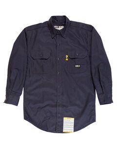 Berne FRSH10 - Mens Flame-Resistant Button-Down Work Shirt