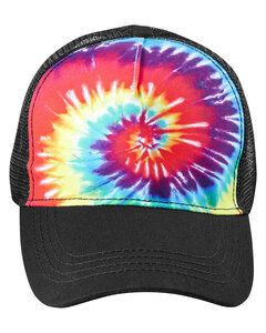 Tie-Dye CD9200 - Adult Trucker Hat Reactive Rainbow