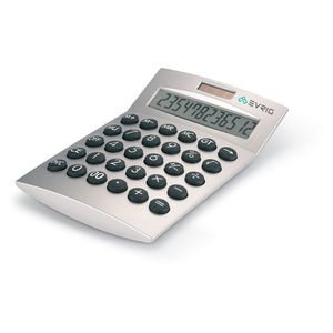 GiftRetail AR1253 - BASICS Basics 12-digits calculator matt silver