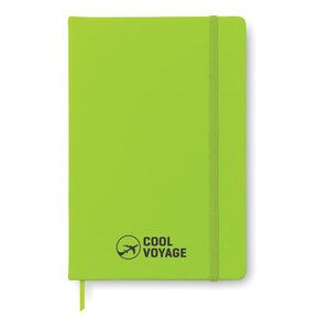 GiftRetail AR1804 - ARCONOT A5 notebook 96 plain sheets Lime