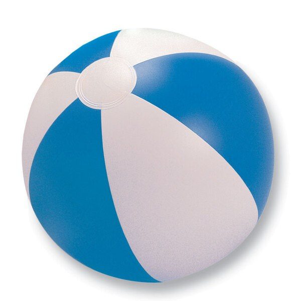 GiftRetail IT1627 - PLAYTIME Vibrant Striped Inflatable Beach Ball Ø23.5cm