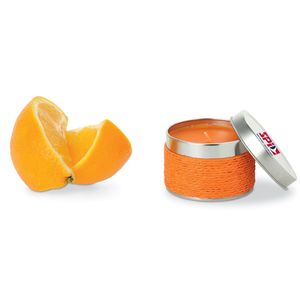 GiftRetail IT2873 - DELICIOUS Fragrance candle Orange