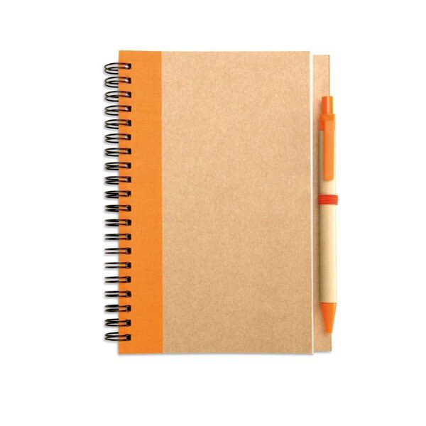 GiftRetail IT3775 - SONORA PLUS Eco-Friendly Recycled Notebook with Pen Set