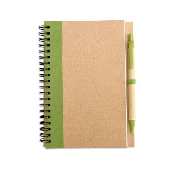 GiftRetail IT3775 - SONORA PLUS Eco-Friendly Recycled Notebook with Pen Set