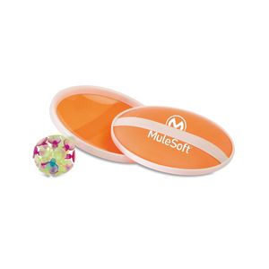 GiftRetail IT3852 - CATCH&PLAY Suction ball catch set Orange