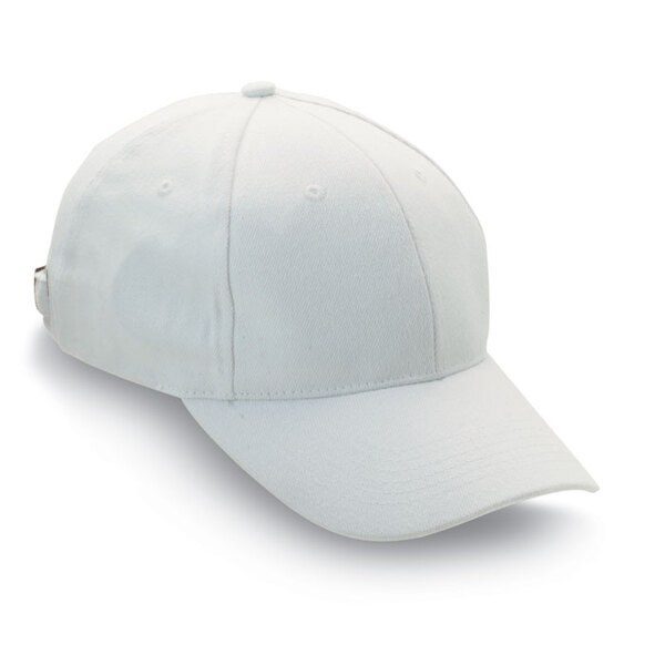 GiftRetail KC1464 - NATUPRO Premium Brushed Cotton Baseball Cap with Metal Clips