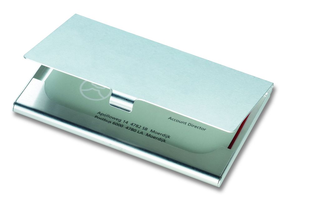 GiftRetail KC2225 - EPSOM Aluminium business card holder