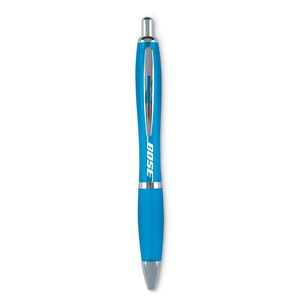 GiftRetail KC3314 - RIOCOLOUR Push button ball pen Turquoise