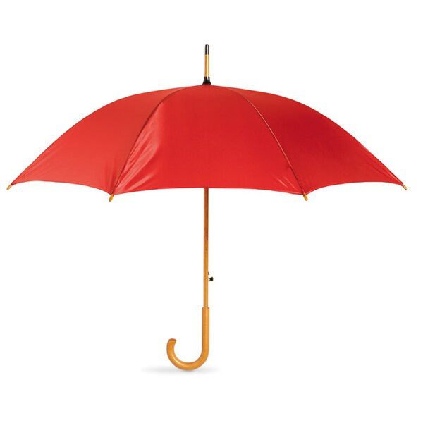 GiftRetail KC5131 - CUMULI Elegant 23 Inch Auto Open Wooden Handle Umbrella