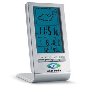 GiftRetail KC6460 - SKY Weather station with blue LCD Silver