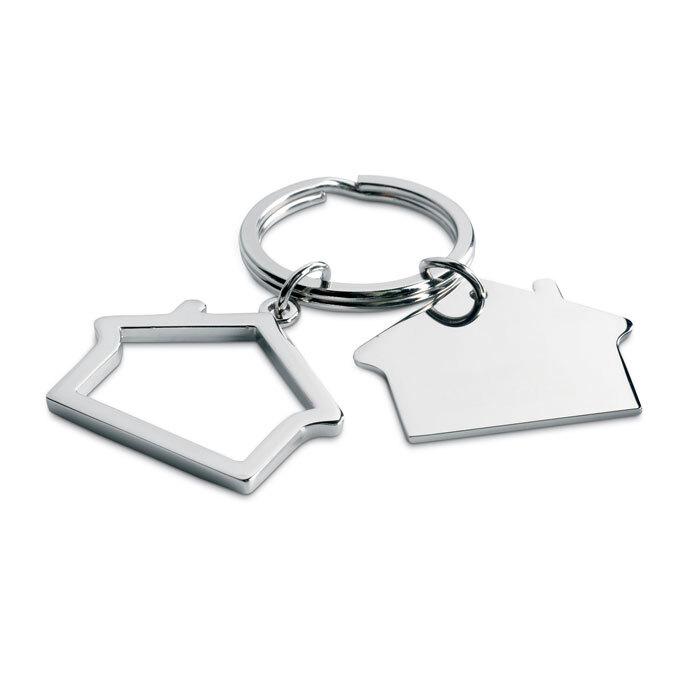 GiftRetail KC6486 - SNIPER Metal key ring house shape