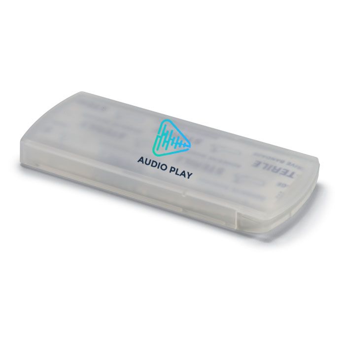 GiftRetail KC6949 - EVAN Container with plasters