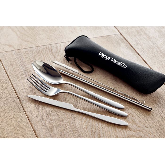 GiftRetail MO6149 - 5 SERVICE Cutlery set stainless steel