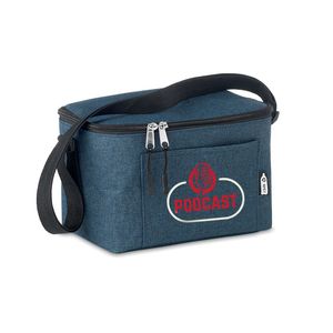 GiftRetail MO6150 - CUBA 600D RPET Cooler bag for cans Blue
