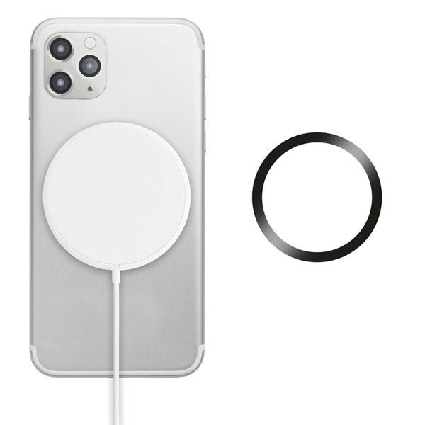 GiftRetail MO6253 - FLAKE MAG UltraMag Wireless Charger with Magnetic Ring