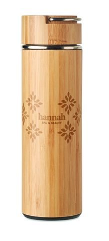 TAMPERE Eco-Friendly Bamboo Stainless Steel Travel Bottle