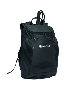 GiftRetail MO6325 - OLYMPIC 600D RPET sports rucksack Black