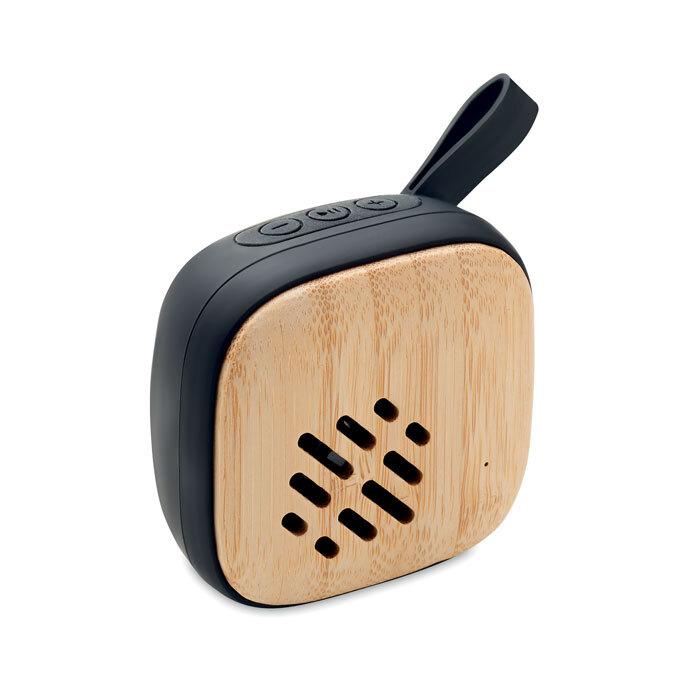 GiftRetail MO6400 - MALA 5.0 wireless Bamboo speaker