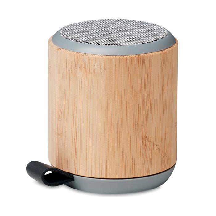 GiftRetail MO6428 - RUGLI 5.0 wireless bamboo speaker