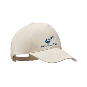 GiftRetail MO6432 - BICCA CAP Organic cotton baseball cap Beige