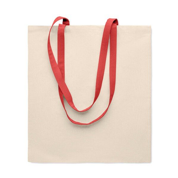 GiftRetail MO6437 - ZEVRA Eco-Friendly Cotton Shopping Bag with Long Handles