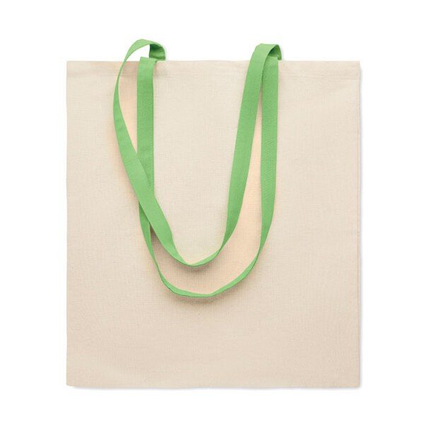 GiftRetail MO6437 - ZEVRA Eco-Friendly Cotton Shopping Bag with Long Handles