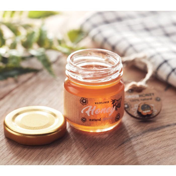 GiftRetail MO6439 - BUMLE Wildflower honey jar 50 gr