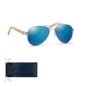 GiftRetail MO6450 - HONIARA Bamboo sunglasses in pouch
