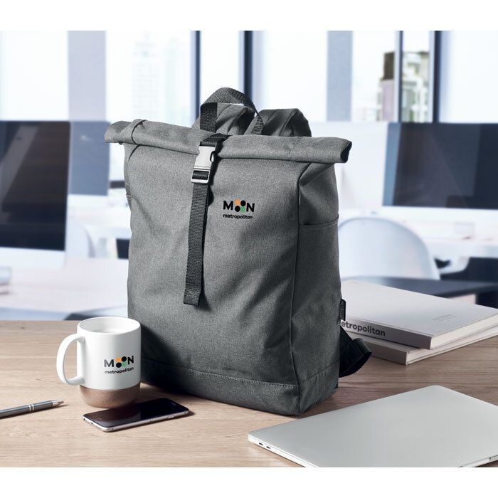 GiftRetail MO6516 - UDINE Sac à dos 600D RPET 2 tons