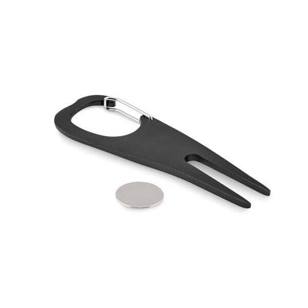 GiftRetail MO6524 - MULLIGAN Premium Aluminium Golf Divot Tool with Ball Marker