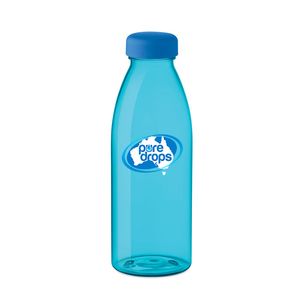 GiftRetail MO6555 - SPRING RPET bottle 500ml Transparent Blue