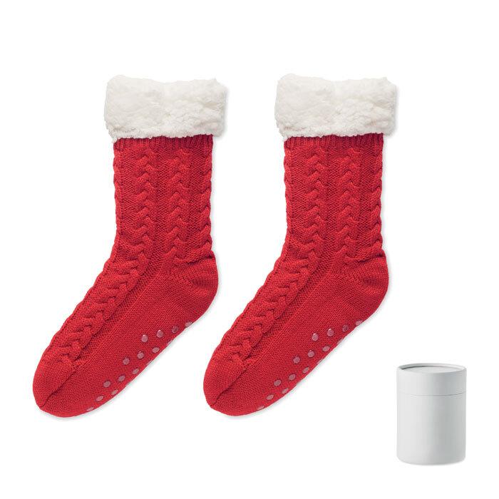 GiftRetail MO6574 - CANICHIE Pair of slipper sock L