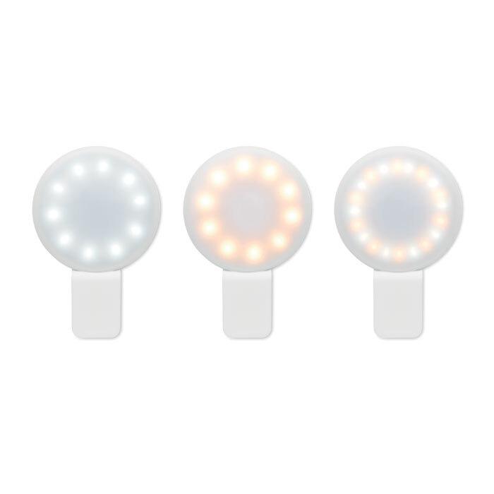 GiftRetail MO6595 - PINNY LED Clip-on LED selfie light