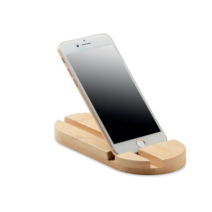 GiftRetail MO6603 - ROBIN Bamboo tablet/smartphone stand