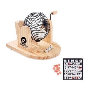 GiftRetail MO6614 - BINGO Bingo game set Wood