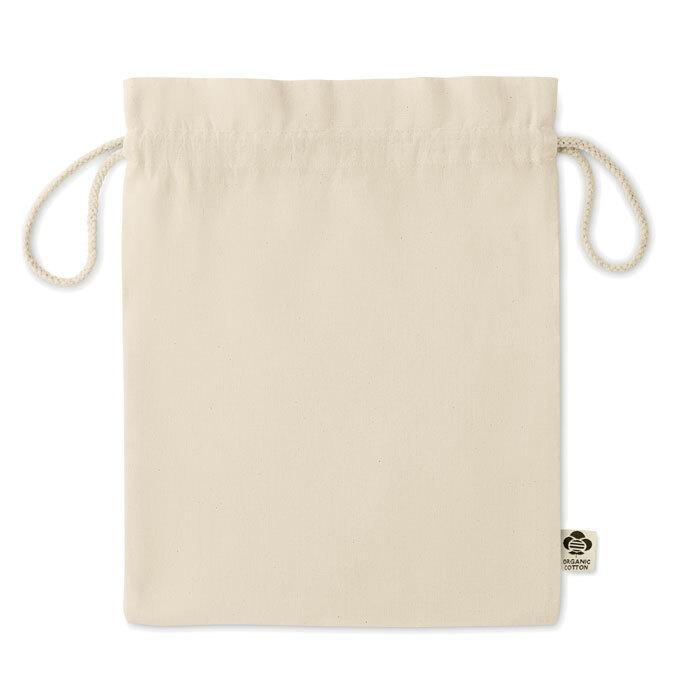 GiftRetail MO6635 - AMBER MEDIUM Medium organic cotton gift bag