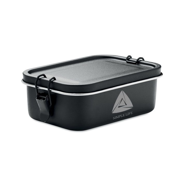 GiftRetail MO6638 - CHAN LUNCHBOX COLOUR Stainless steel lunchbox 750ml