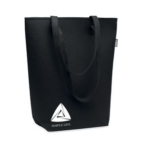 GiftRetail MO6660 - NATA RPET felt event/shopping bag Black