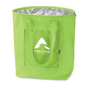GiftRetail MO7214 - PLICOOL Foldable cooler shopping bag Lime