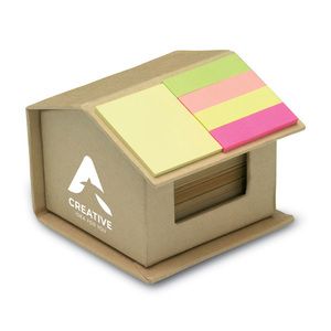 GiftRetail MO7304 - RECYCLOPAD Memo/sticky notes pad recycled Beige