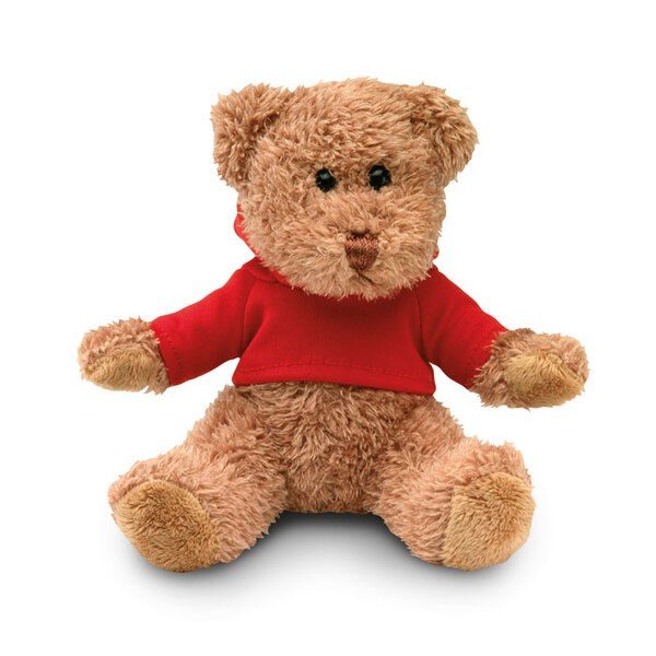 GiftRetail MO7375 - JOHNNY Osito de peluche con camiseta