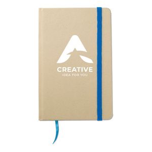 GiftRetail MO7431 - EVERNOTE A6 recycled notebook 96 plain Blue