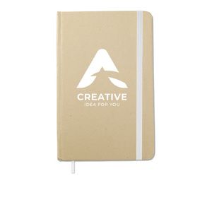 GiftRetail MO7431 - EVERNOTE A6 recycled notebook 96 plain White
